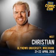 Christian is scheduled to appear at Wales Comic Con in 2018